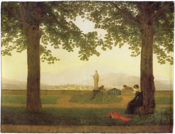 Podkładka na stół Taras ogrodowy Caspar David Friedrich