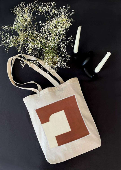 Torba z naszywką Kompozycja architektoniczna 4a Władysław Strzemiński