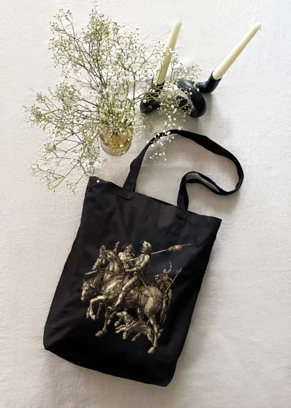 Torba bawełniana Rycerz, Śmierć i Diabeł Albrecht Dürer