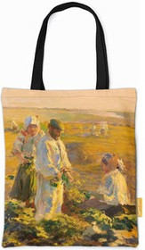 Torba na ramię Kopanie buraków Leon Wyczółkowski