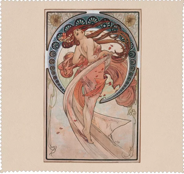 Ściereczka do okularów La Danse (Taniec) Alfons Mucha