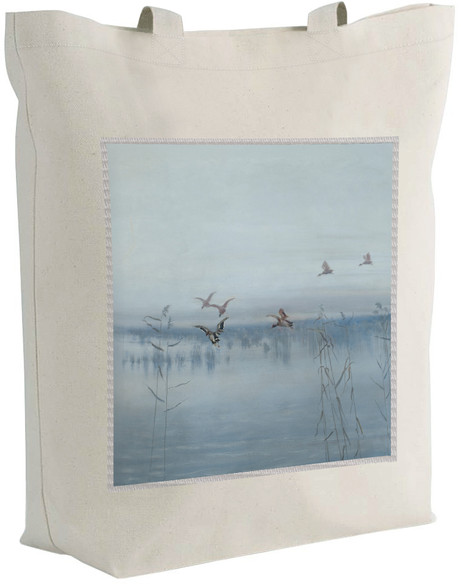Torba z naszywką Kaczki nad moczarami Stanisław Masłowski