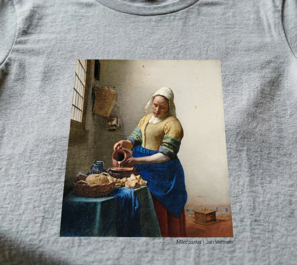 Bluzka damska Mleczarka Jan Vermeer