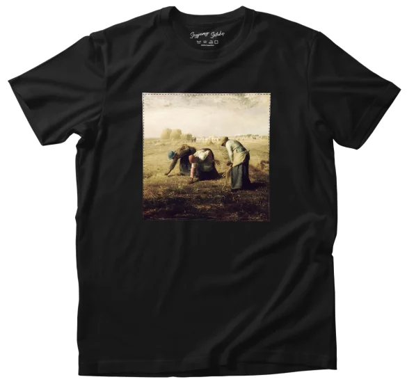 Koszulka z naszywką Żniwiarki Jean-François Millet