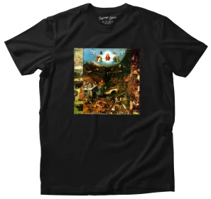 Koszulka z naszywką Sąd Ostateczny Hieronim Bosch