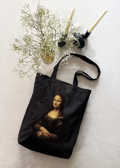 Torba bawełniana Mona Lisa Leonardo da Vinci