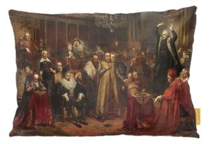 Poduszka Kazanie Skargi Jan Matejko