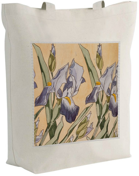 Torba z naszywką Irys Koloman Moser