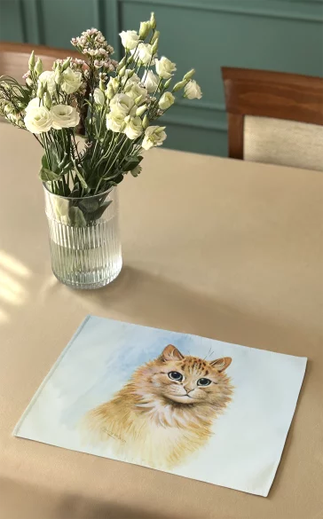 Podkładka na stół Imbirowy Tom Louis Wain