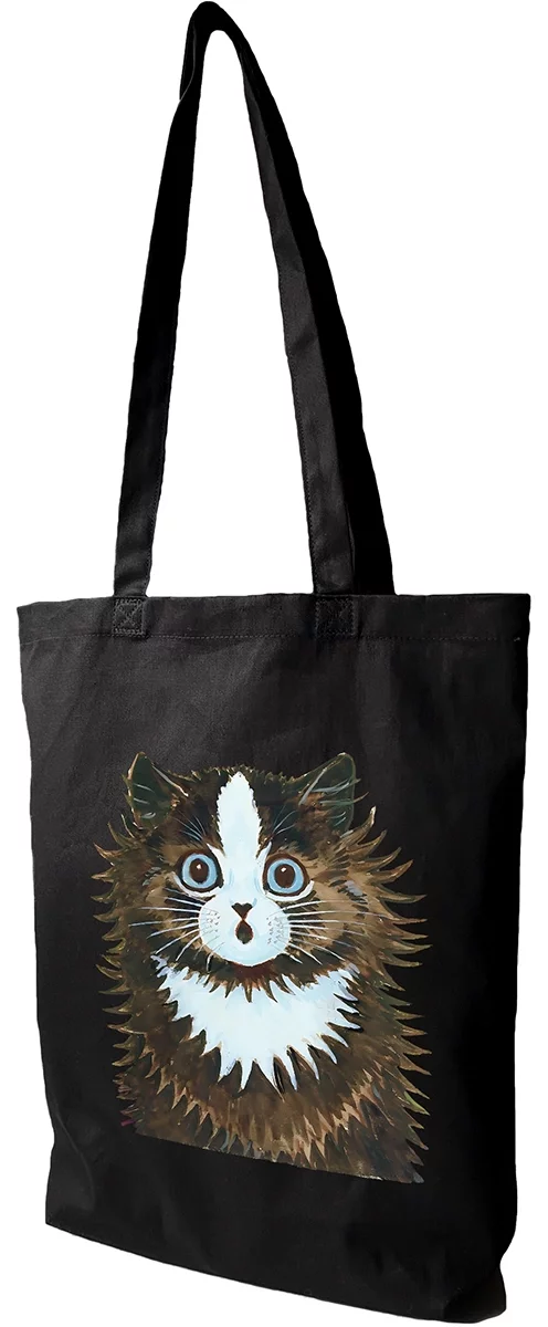 Torba bawełniana Kot w tęczy Louis Wain