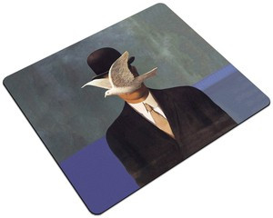 Podkładka Mężczyzna w meloniku René Magritte 24x19cm