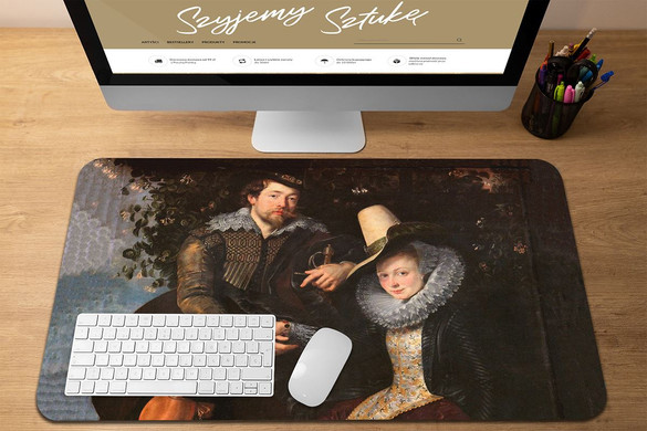 Podkładka Autoportret z pierwszą żoną Izabelą Brant Peter Paul Rubens 60x40cm