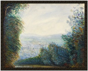 Naszywka Dolina Auvers nad rzeką Oise Pierre-Auguste Renoir
