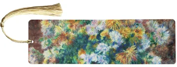 Zakładka do książki Chryzantemy Pierre-Auguste Renoir