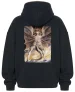 Bluza oversize Wielki czerwony smok i niewiasta obleczona w słońce William Blake