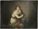 Podkładka na stół Autoportret z córką Élisabeth Vigée-Lebrun
