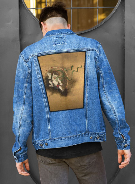 Ekran Bóg piorunów Ogata Korin