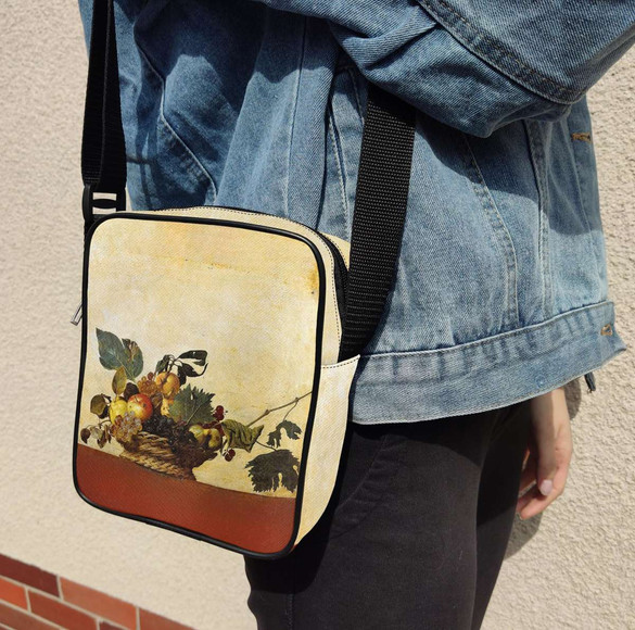 Torba Listonoszka Kosz z owocami Caravaggio 