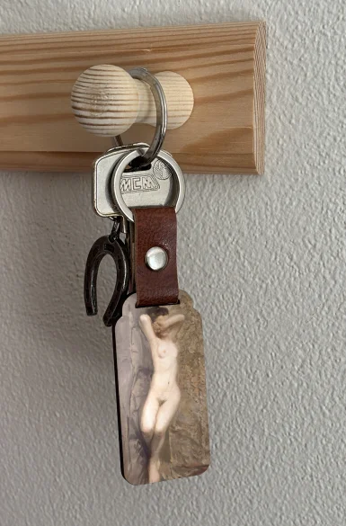 Brelok Akt kobiety leżącej Leon Wyczółkowski