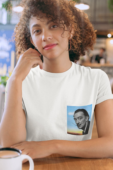 Koszulka z kieszonką SALVADOR DALI