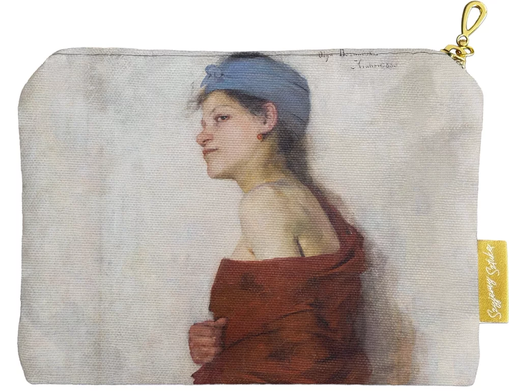 Kosmetyczka mini Portret kobiety - Cyganka Olga Boznańska