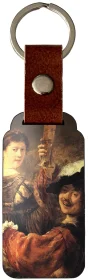Brelok Autoportret z Saskią Rembrandt
