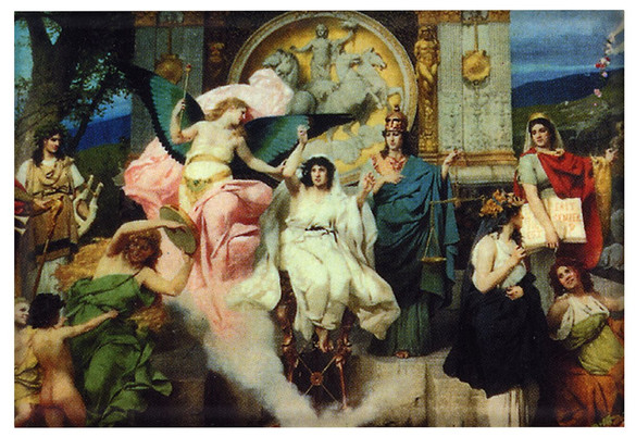 Magnes Kurtyna Opery i Baletu we Lwowie Henryk Siemiradzki