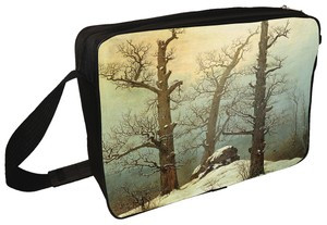 Torba na ramię Dolmen w śniegu Caspar David Friedrich