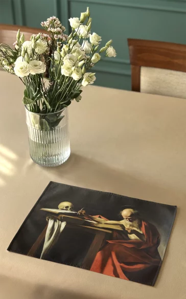 Podkładka na stół Św. Hieronim piszący Caravaggio