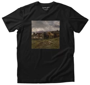 Koszulka z naszywką Wysokogórska łapanka Rosa Bonheur