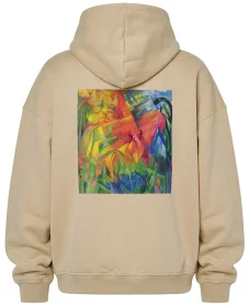 Bluza oversize Zwierzęta w krajobrazie Franz Marc