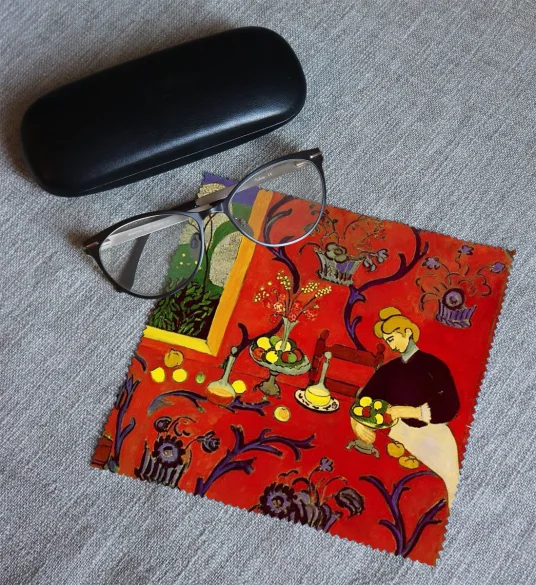 Ściereczka do okularów Harmonia w czerwieni Henri Matisse