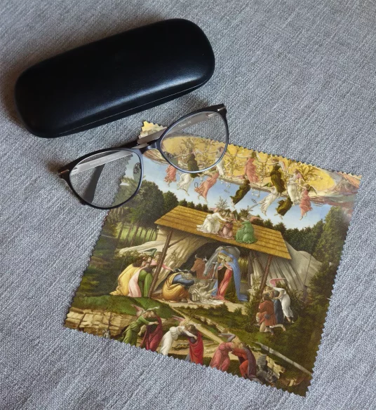Ściereczka do okularów Mistyczne narodzenie Sandro Botticelli