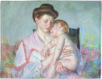 Podkładka na stół Śpiące niemowlę Mary Cassatt