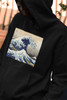 Bluza z naszywką Wielka fala w Kanagawie Katsushika Hokusai