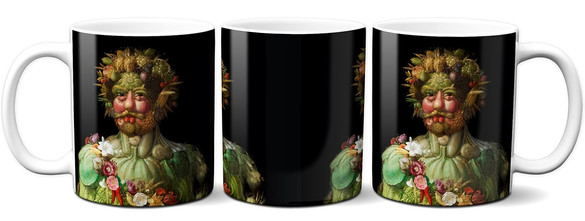 Kubek Portret Rudolfa II Giuseppe Arcimboldo