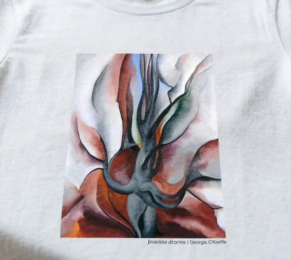 Bluzka damska Jesienne drzewa Georgia O’Keeffe