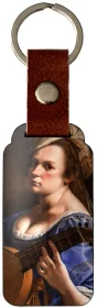 Brelok Autoportret jako lutnistka Artemisia Gentileschi