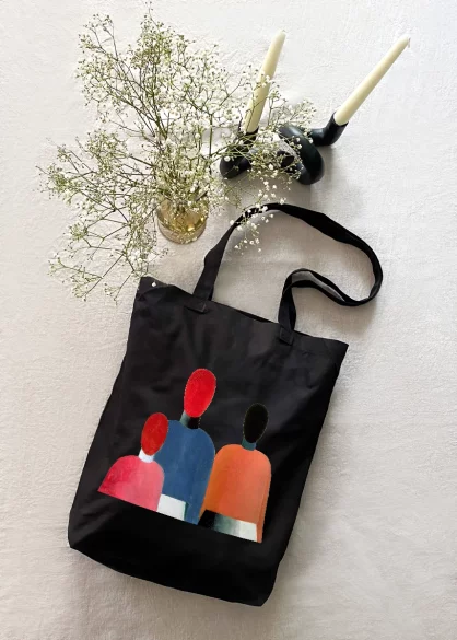 Torba bawełniana Trzy postacie kobiece Kazimir Severinovich Malevich
