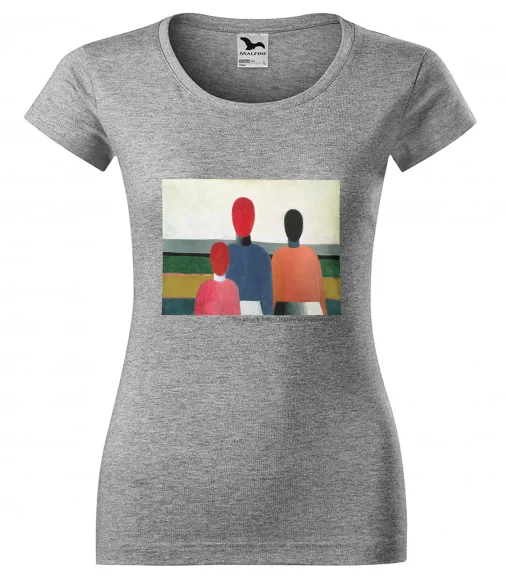 Bluzka damska Trzy postacie kobiece Kazimir Severinovich Malevich