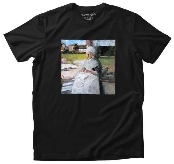 Koszulka z naszywką Bretonka Olga Boznańska