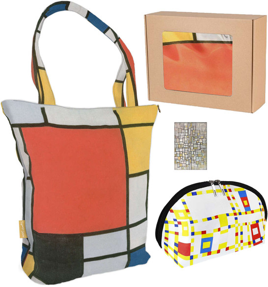 Zestaw prezentowy Piet Mondrian