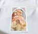 Koszulka z nadrukiem Kwiat Alfons Mucha