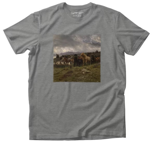 Koszulka z naszywką Wysokogórska łapanka Rosa Bonheur