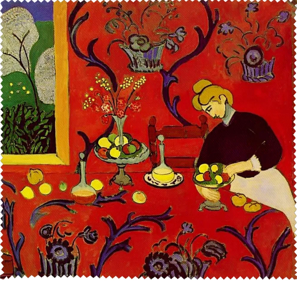 Ściereczka do okularów Harmonia w czerwieni Henri Matisse