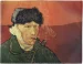 Podkładka na stół Autoportret z zabandażowanym uchem Vincent Van Gogh