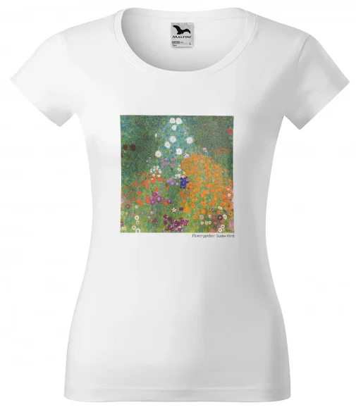 Bluzka damska Flower garden Gustav Klimt