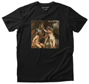 Koszulka z nadrukiem Adam i Ewa Peter Paul Rubens