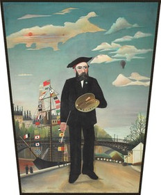 Ekran Ja sam, portret-pejzaż Henri Rousseau
