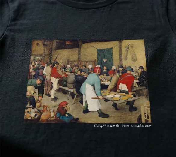 Bluzka damska Chłopskie wesele Pieter Bruegel starszy
